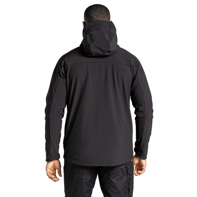 Craghoppers Heren expert active soft shell jas met capuchon UTCG1971_black large