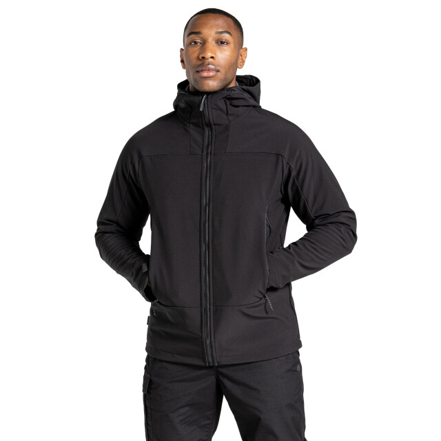 Craghoppers Heren expert active soft shell jas met capuchon UTCG1971_black large