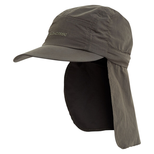 Craghoppers Heren nosilife iii logo desert hat UTCG2136_woodlandgreen large