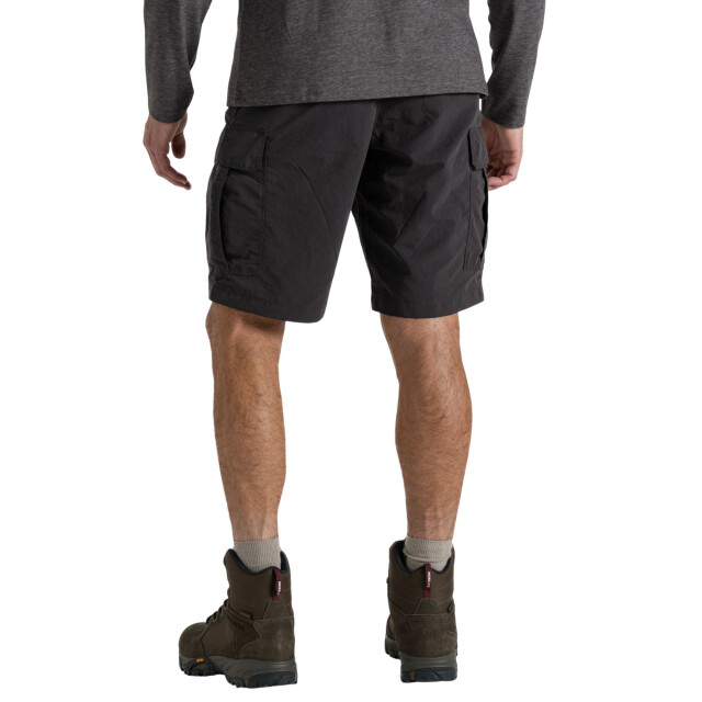 Craghoppers Heren iii nosilife cargo korte broek UTCG2142_blackpepper large