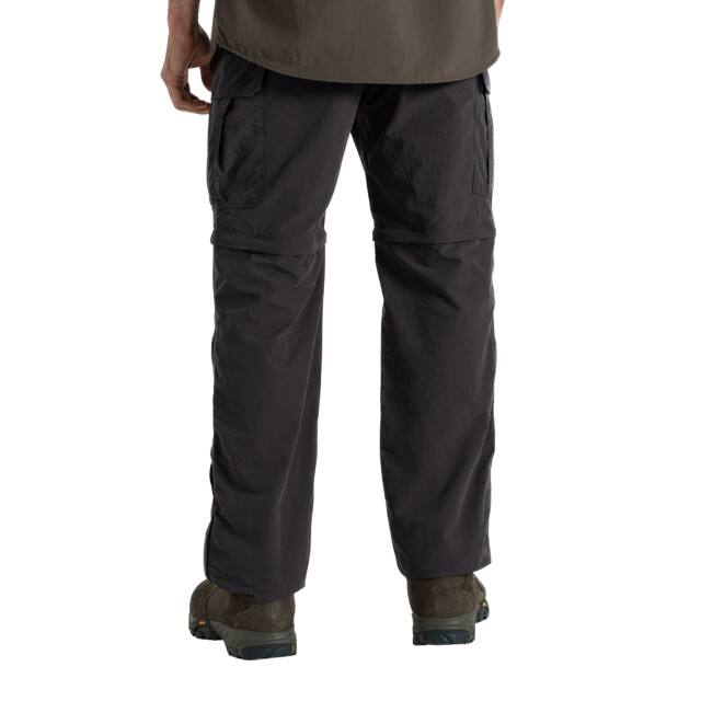 Craghoppers Heren nosilife iii cabrio cargo broek UTCG2141_blackpepper large