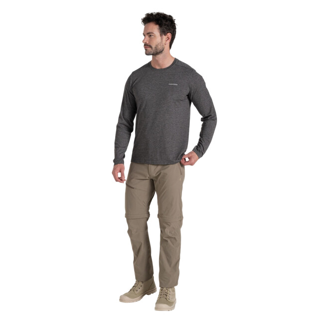 Craghoppers Heren nosilife pro iii cabrio broek UTCG2140_pebble large