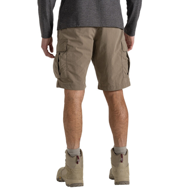 Craghoppers Heren iii nosilife cargo korte broek UTCG2142_pebble large