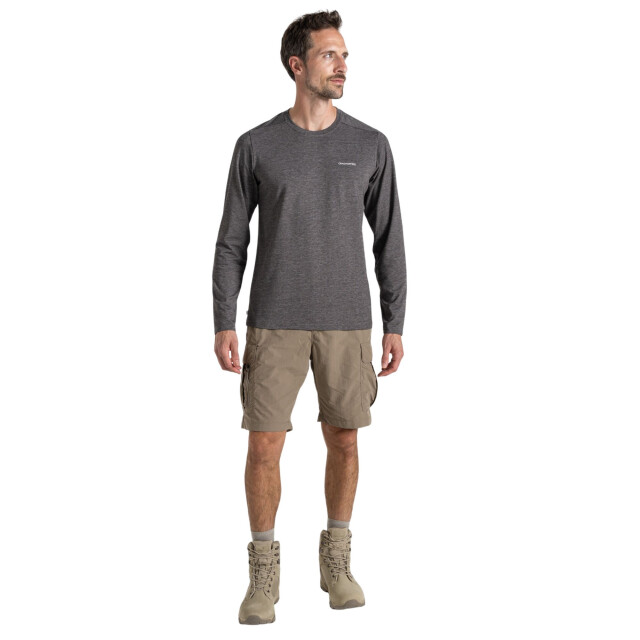 Craghoppers Heren iii nosilife cargo korte broek UTCG2142_pebble large