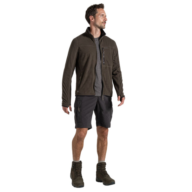 Craghoppers Heren iii nosilife cargo korte broek UTCG2142_blackpepper large