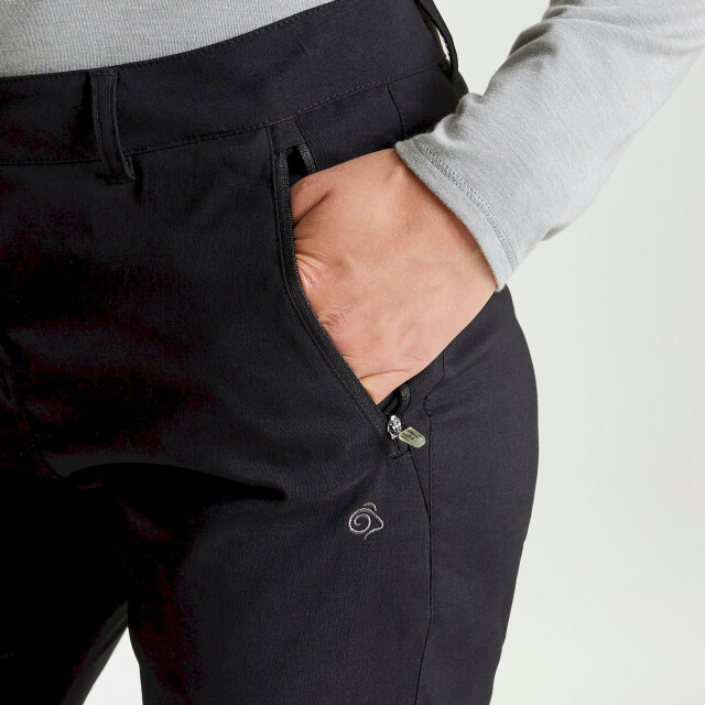 Craghoppers Dames expert kiwi pro stretch broek UTCG1776_black large