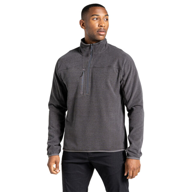 Craghoppers Heren expert active marl half zip fleece top UTCG1777_carbongrey large