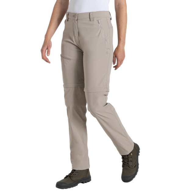 Craghoppers Dames pro iii nosilife convertible broek UTCG2184_softmushroom large