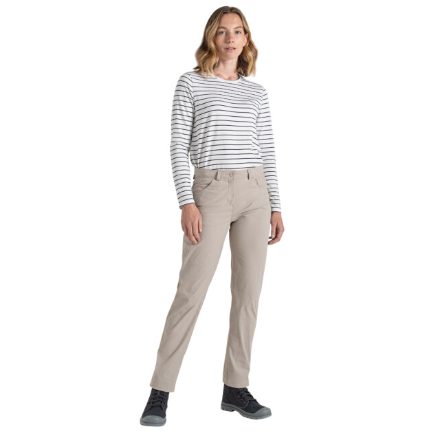 Craghoppers Dames milla nosilife wandelbroek UTCG2186_softmushroom large