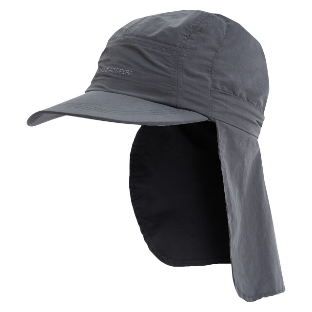 Craghoppers Heren nosilife iii logo desert hat UTCG2136_blackpepper large