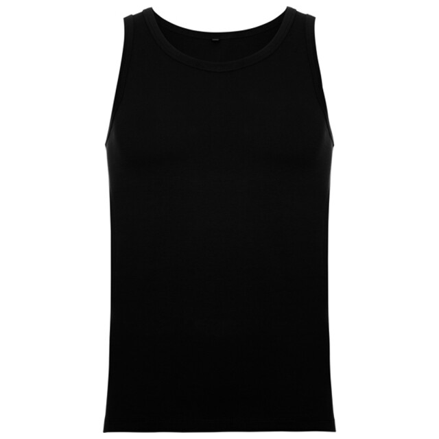 Roly Heren texas plain tank top UTLT4496_black large