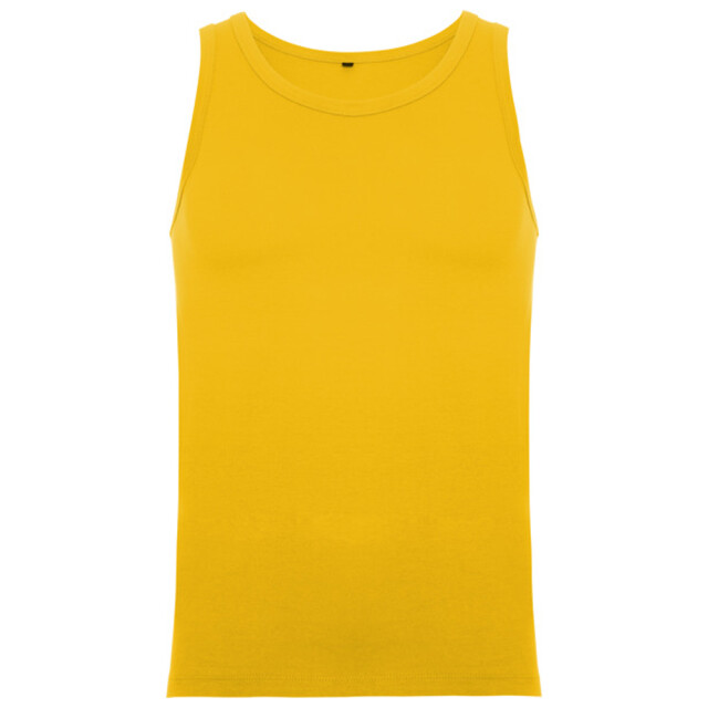 Roly Heren texas plain tank top UTLT4496_goldenyellow large