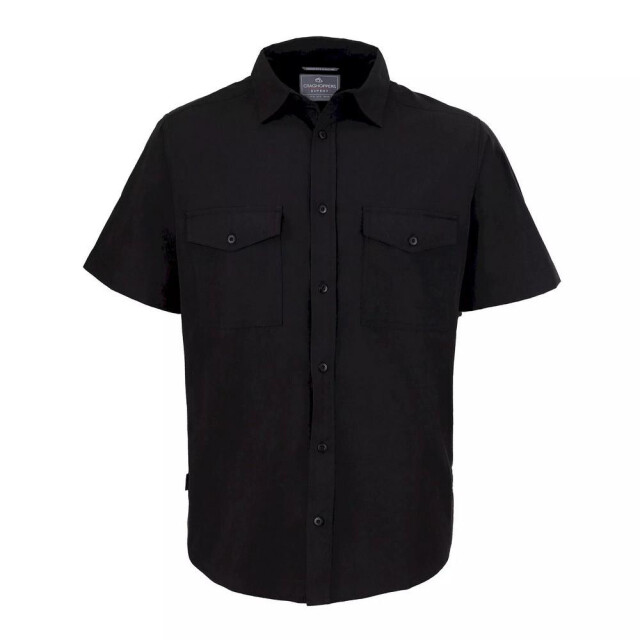 Craghoppers Expert kiwi overhemd met korte mouwen voor heren UTLT475_black large