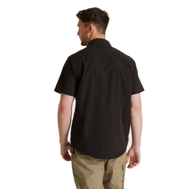 Craghoppers Expert kiwi overhemd met korte mouwen voor heren UTLT475_black large