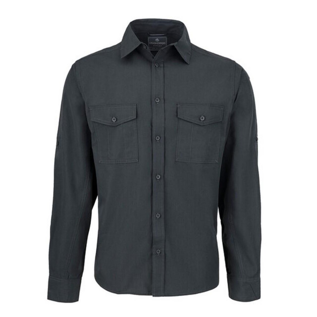 Craghoppers Heren expert kiwi overhemd UTLT477_carbongrey large