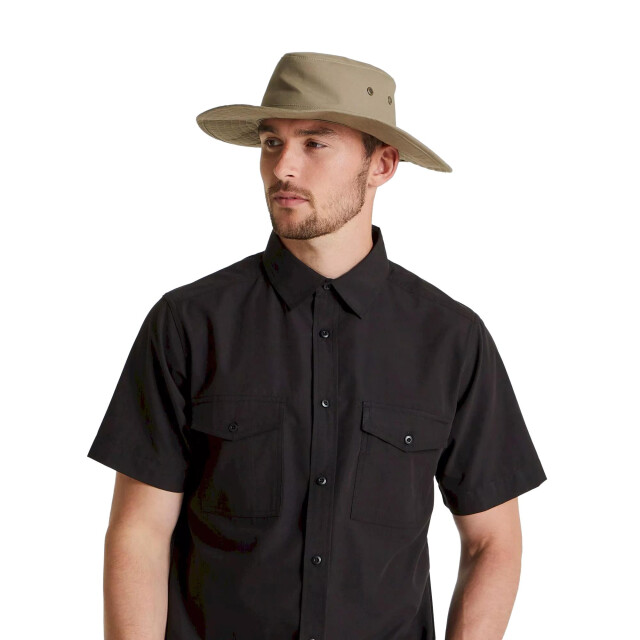 Craghoppers Unisex expert kiwi ranger muts voor volwassenen UTLT485_pebble large