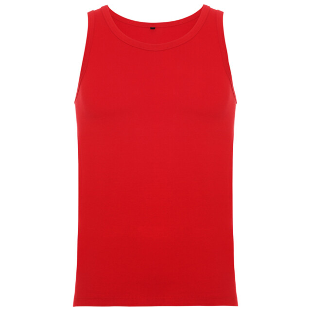 Roly Heren texas plain tank top UTLT4496_red large