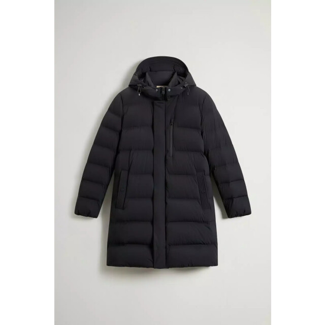 Woolrich Men matt stretch long puffer 159674593 large
