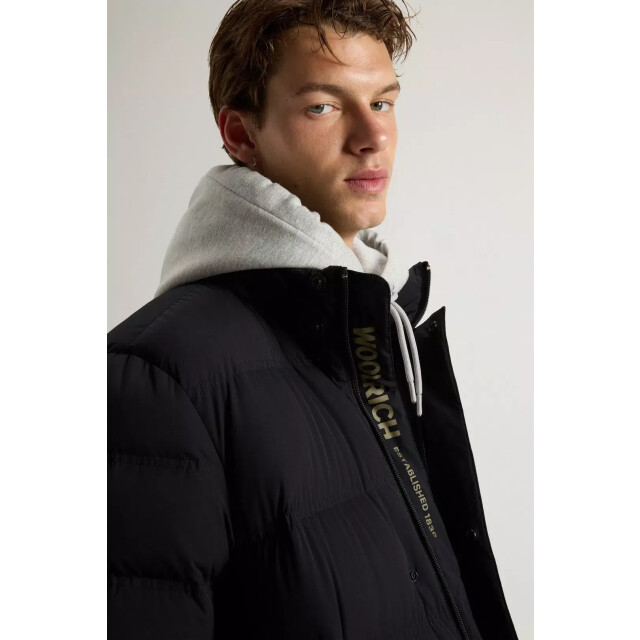 Woolrich Men matt stretch long puffer 159674593 large