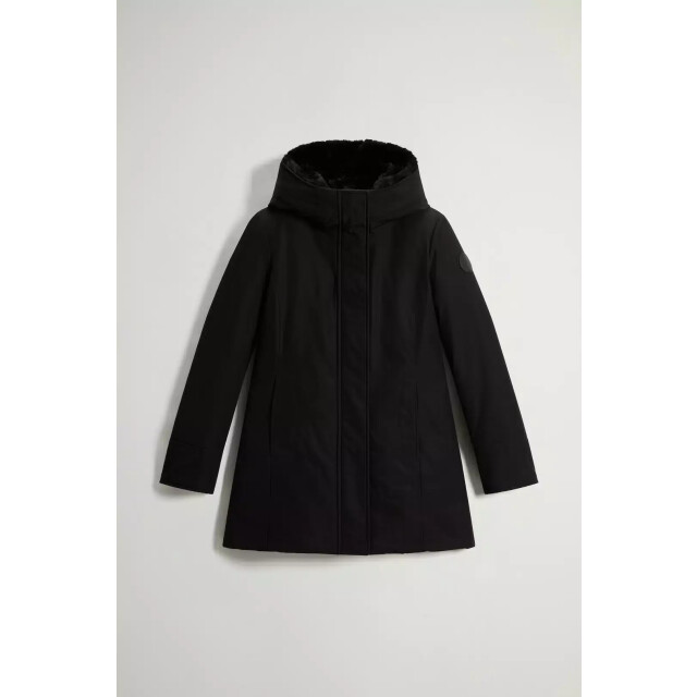 Woolrich Women boulder faux fur parka 159673284 large