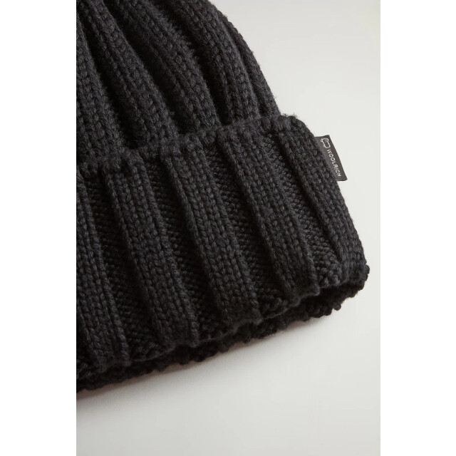 Woolrich Women beanie cash pom pom 159157221 large