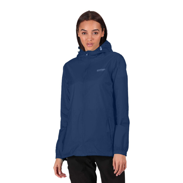 Regatta Dames pk it jkt iii waterdichte jas met capuchon UTRG3501_midnight large