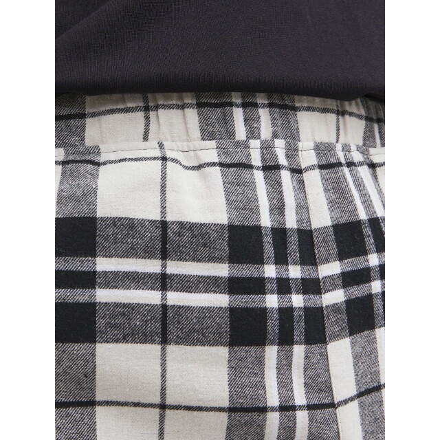 Jack & Jones Heren pyjamabroek flanel lange pijpen jacrimon pants geruit 12182711-Moonbeam large