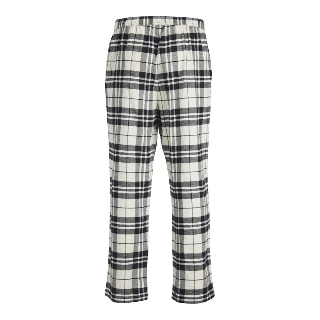 Jack & Jones Heren pyjamabroek flanel lange pijpen jacrimon pants geruit 12182711-Moonbeam large