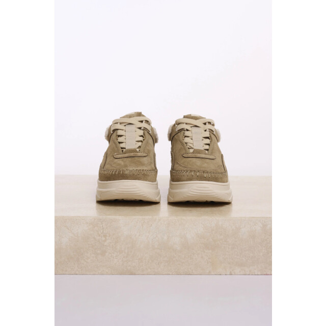 Rino & Pelle Willa.1002511 rino en pelle sneaker with stitching details olive Willa.1002511 Olive large