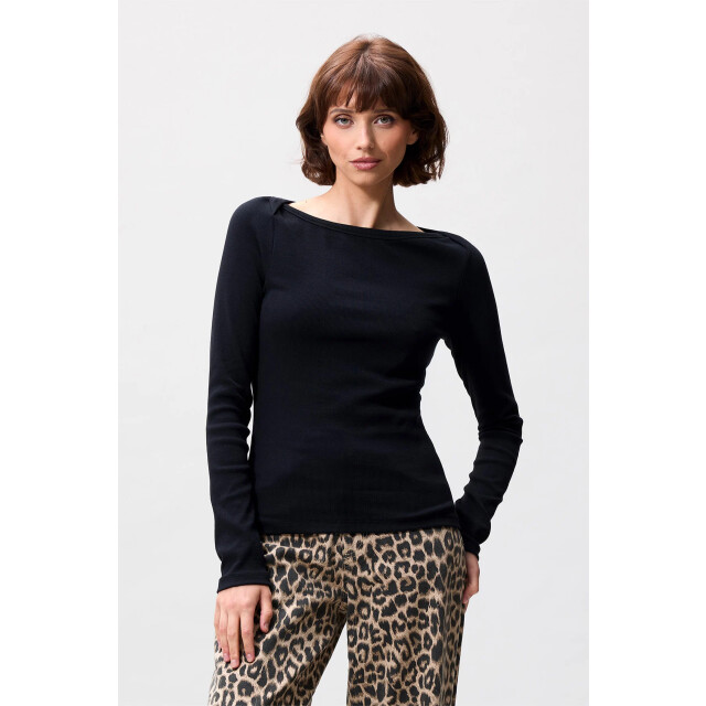 Catwalk Junkie 2504020406 boatneck rib long sleeve 2504020406 Boatneck rib long sleeve large