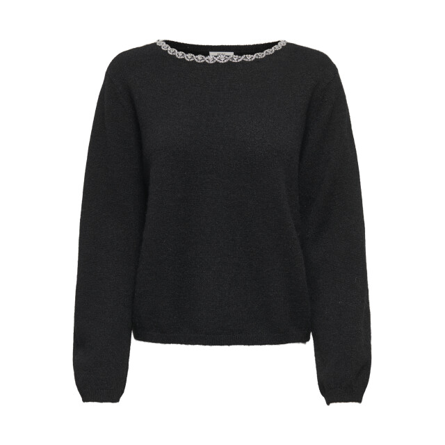 Jacqueline de Yong alva life l/s embellish pullover 15351917 - 06712.991.0182 large