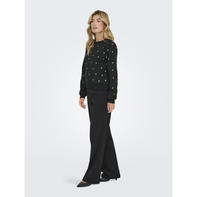 Only onlatika l/s o-neck glitter emb. bo 15355802 - 06721.991.0075 large