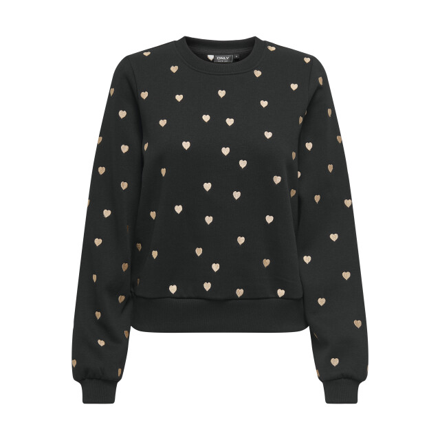 Only onlatika l/s o-neck glitter emb. bo 15355802 - 06721.991.0075 large