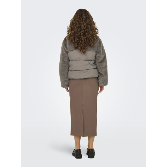 Only onlwanja fur puffer mix jacket cc o 15292945 walnut 06111.840.0018 large