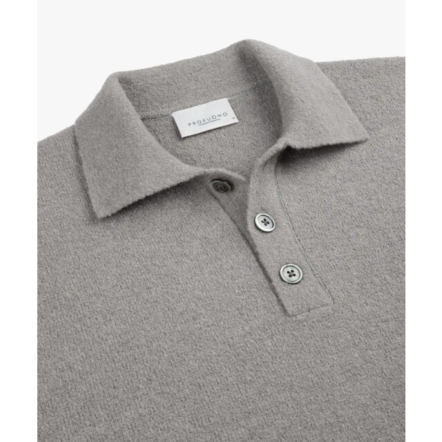 Profuomo polo ls ppwj30033d c2 mid grey 05312.940.0009 large