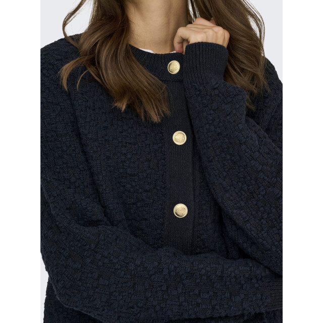 Jacqueline de Yong jonna life l/s cardigan knt 15354847 total eclipse 06741.261.0032 large