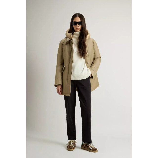 Woolrich Women arctic parka oxford tan 159674057 large