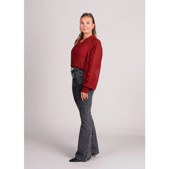 Moss Copenhagen Mschkasandra orabella blouse ruches 9605833949512 large