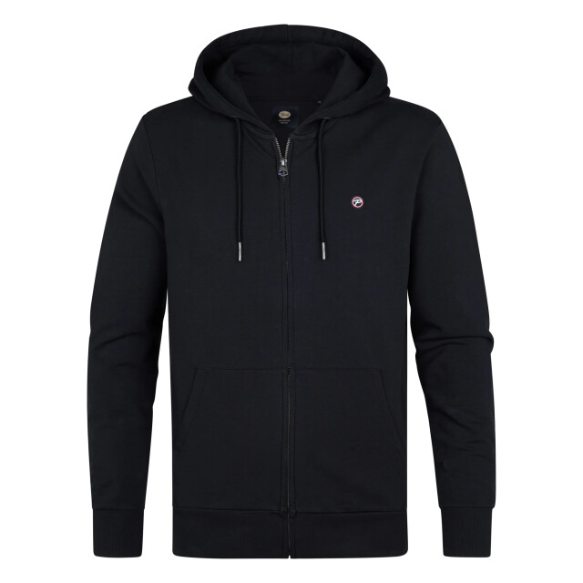 Petrol Industries Heren hoodie vest m-3050-swh3370 9111 deep black Petrol M 3050 SWH3370 9111DeepBlack large