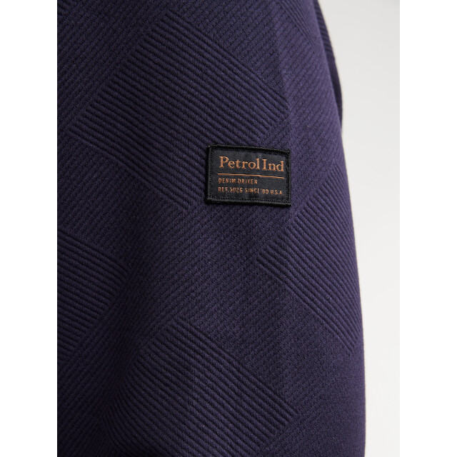 Petrol Industries Heren sweater m-3050-swr3100 5092 royal navy Petrol M 3050 SWR3100 5092RoyalBlue large