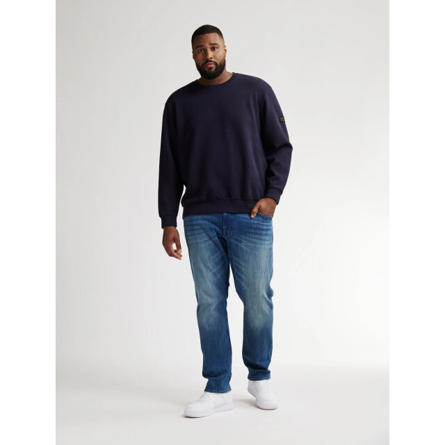 Petrol Industries Heren sweater m-3050-swr3100 5092 royal navy Petrol M 3050 SWR3100 5092RoyalBlue large