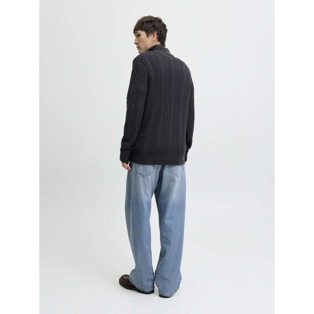 Jack & Jones Jprblusean knit cable half zip sn 12283487 large