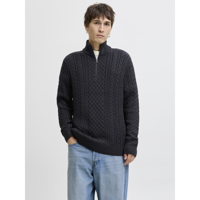 Jack & Jones Jprblusean knit cable half zip sn 12283487 large