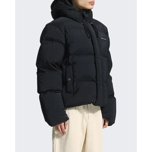 Bram's Fruit Heren hooded puffer jacket 900-Zwart large