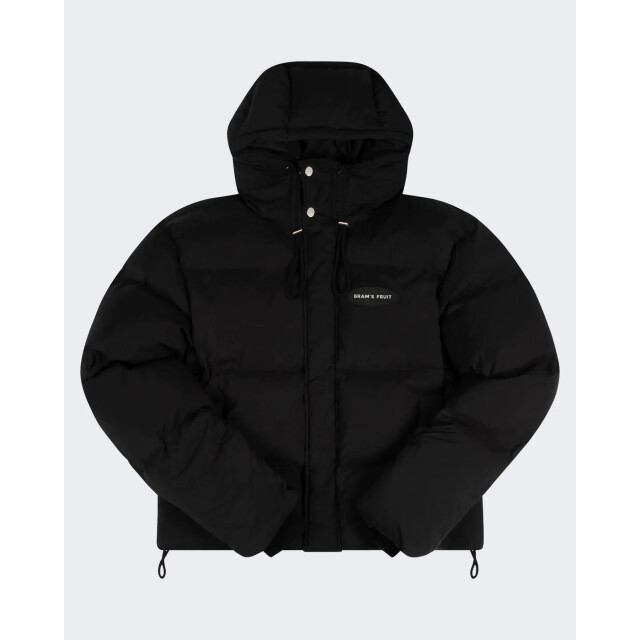 Bram's Fruit Heren hooded puffer jacket 900-Zwart large