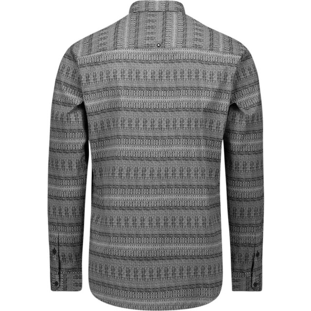 No Excess Shirt stretch allover printed night 29400914-078 large