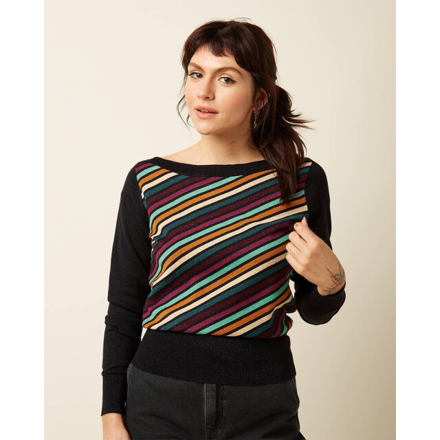 King Louie Pullover 09840 ivy King Louie Top lange mouw 09840 IVY large