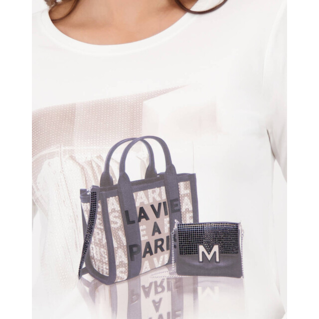 Monari  T-shirt 808853 Monari Top lange mouw 808853 large