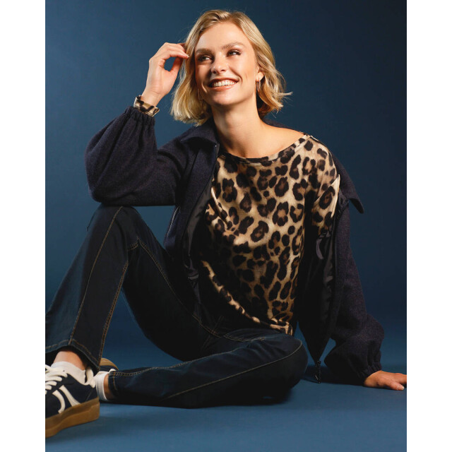 Monari  T-shirt 809183 Monari Top lange mouw 809183 large