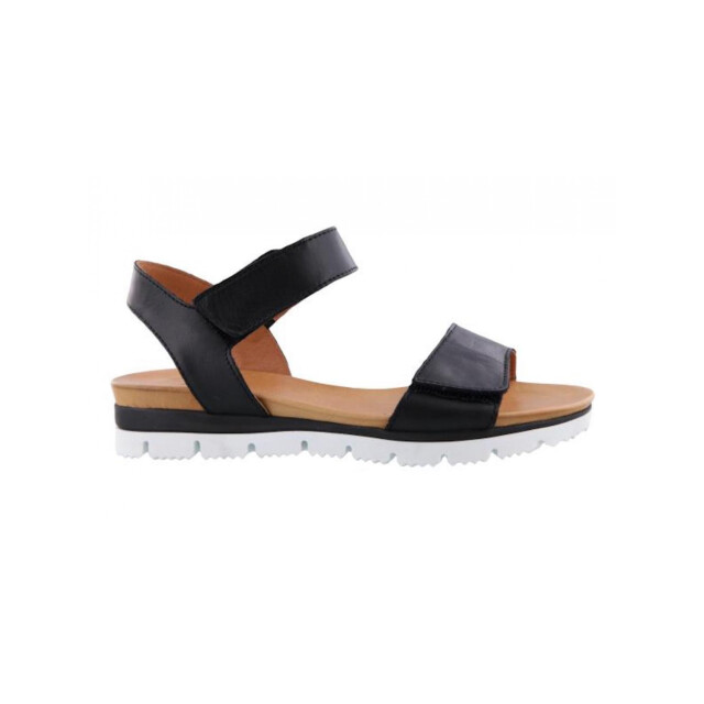 Aqa comfortabele sandaal A8570-SIVBLK large
